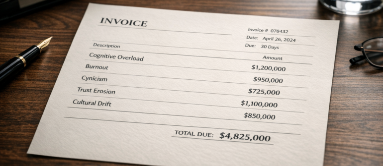 The Transformation Tax Nobody Talks About